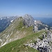 Rückblick von der Vord. Schlichtenkarspitze auf den Gratverlauf. 