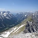 Kurz vor dem 500. Gipfel nochmal ein Rückblick auf die schöne Tour und in's Karwendeltal.