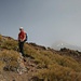 kurz vorm Pico Sur erblickt man den Teide