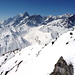 Gipfel Mont Telliers - Blick Val Ferret ITA