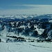 Panoramablick von Bergstation nach Südwest