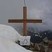 Piz Ot (3246,4m): Auf dem Aussichtsberg habe ich die bisher schönste Gipfelbuchbüchse angetroffen.