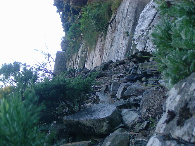 so sieht der Weg meist aus Fotos