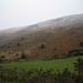 Das Tal von Glenmalur - auf der Schulter ist schon ein wenig Schneepuder gefallen.