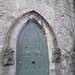 Dekorierte Tür zum Medieval Room