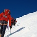 Aufstieg zum Alphubel-Gipfel