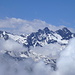 Das Wahrzeichen der Westlichen Silvretta schält sich aus den Wolken
