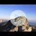 360° Gipfelpanorama vom Vorgipfel der Großen Klammspitze mit Zoom zur Kreuzspitze und Hochplatte. Aufgenommen am 19.06.2013 kurz nach Sonnenaufgang mit der Canon Powershot SX 50 HS bei starkem Wind. Bitte das Gewackel zu entschuldigen.