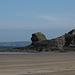 Broad Haven avec son rocher au "cerf"