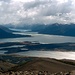 Lago Argentino mit dem Perito Moreno. Dieser Teil des Sees wird alle paar Jahre durch den Gletscher abgetrennt.