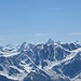 Walliser Alpen vom Weisshorn bis zum Grand Combin