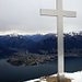 The cross on the no-name peak offers a nice view down to Ascona/Locarno