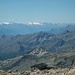 Gnifetti-Panorama mit Gran Paradiso und Mont Blanc
