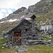 La cascina dell'Alpe Fiorasca trasformata in Rifugio