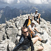 Sven, Adi, Martin und Marco am Gipfel.