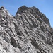 Der Nordgrat zur Herrmannskarspitze, der teilweise rechts unterhalb der Gratkante umgangen werden kann