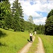 unterwegs in abwechslungsreicher Landschaft