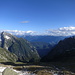Ausblick ins Val Masino und in die Berge des südlichen Veltlins