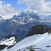 Rückblick vom Laucherenstock auf die beiden Gipfel des Alpelenstocks.