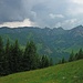 Gipfelblick ins Rotwandgebiet mit Maroldschneid, Auerspitz, Ruchenköpfen, Rotwand und dem Miesing.