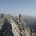 Gipfel Sulzliklammspitze und heute höchster Punkt der Tour. 2321 ü.NN
