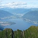 Nochmals di e Aussicht auf die Cresta dei Lenzuoli sowie den Lago Maggiore