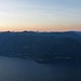 Aussicht ans Ostufer des Lago Maggiore