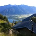 Scorcio sul Piano di Magadino dall'Alpe Sambarsciolo 1080m