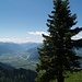 ...hier seht man runter!