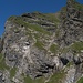 Blick in die Felsen am Falknis...