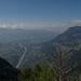 Blick vom Mittlerspitz ins Liechtenstein