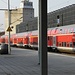 moderne Doppelstockwagen auf der Strecke München-Landshut