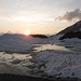 Nufenenpass: Rechtzeitig zum Sonnenuntergang