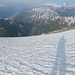 Blick hinunter nach Gletsch
