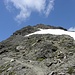 Die letzten Metern zum Gipfel des Wilden Kreuzspitze, 3132m.