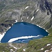 Wilder See, von Gipfel des Wilden Kreuzspitze(3132m) ausgesehen.