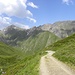 Joch in der Enge(2732m)-mitte, zwischen Wurmaulspitze(3022m)-links und Rotwand(2939m)-rechts.