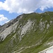 Abstieg in der Gamsscharte oder Sella dei Camosci,2440m, Grosser Jaufen gegeuber.