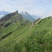 Grappenhorn - Blick zurück zum Schafberg