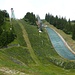 die beiden Sprungschanzen, welche anlässlich der nordischen Ski-WM 1970 erbaut wurden