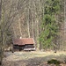 idyllisch: Hütte am Spendelbach