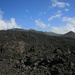 Blick von Meereshöhe hianuf zum Volcán Teneguía
