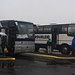 Natürlich regnete es am dritten Tag meines Urlaubes in Island schon wieder! Von der Busstation BSÍ in Reykajvík nahm ich am frühen Morgen den Bus nach Skaftafall am Fusse des gigantischen Gletschers Vatnajökull.