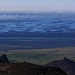 Vom Meer her zogen noch während meines Aufstiegs kleine Wolken zur Schwemmebene Skeiðarársandur.