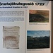 Skaftafell - Vatnajökulsþjóðgarður:<br />Beschreibung im Museum des Öræfajökull Ausbruchs von 1727.