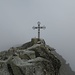auf dem Gipfel: Gerlachovský štít (2655m), höchster Punkt der Slowakei!
