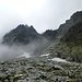 Blick zurück zur wilden Westwand der Gerlachspitze