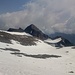 Blick über das Sommerschneefeld zum Kraspesferner mit der Rotgrubenspitze.