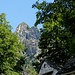 erstmals zeigt sich der Turm des Sassariente ...
