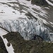 Gletscherbruch des Hohbalmgletschers vom Grat zur Mischabelhütte
